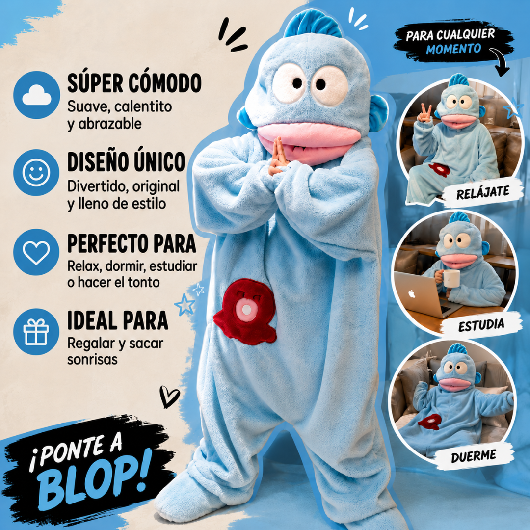 Pijama Monstruo Ultrasuave Blop